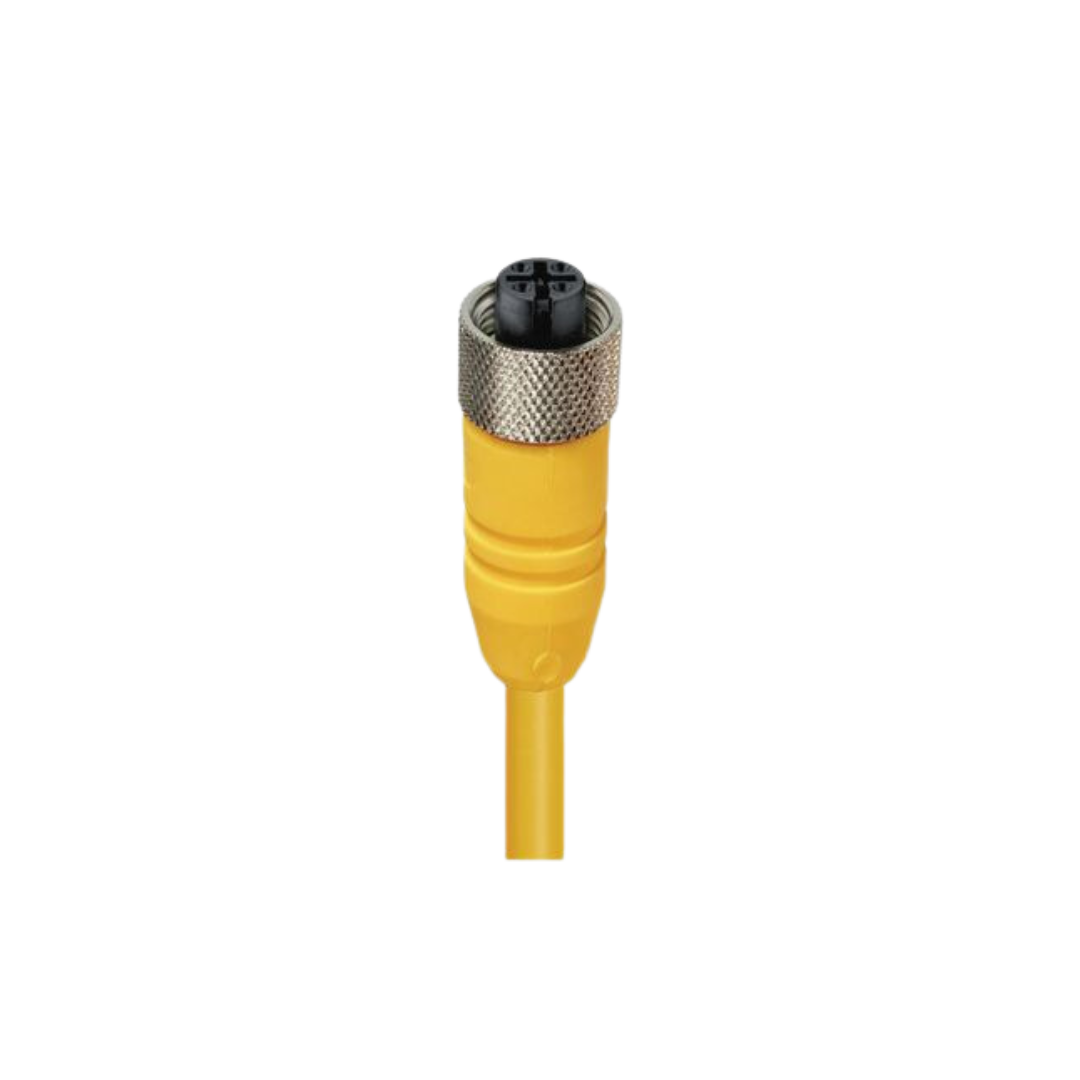 M12 A-coded female yellow body PUR Yellow_29158_category_image